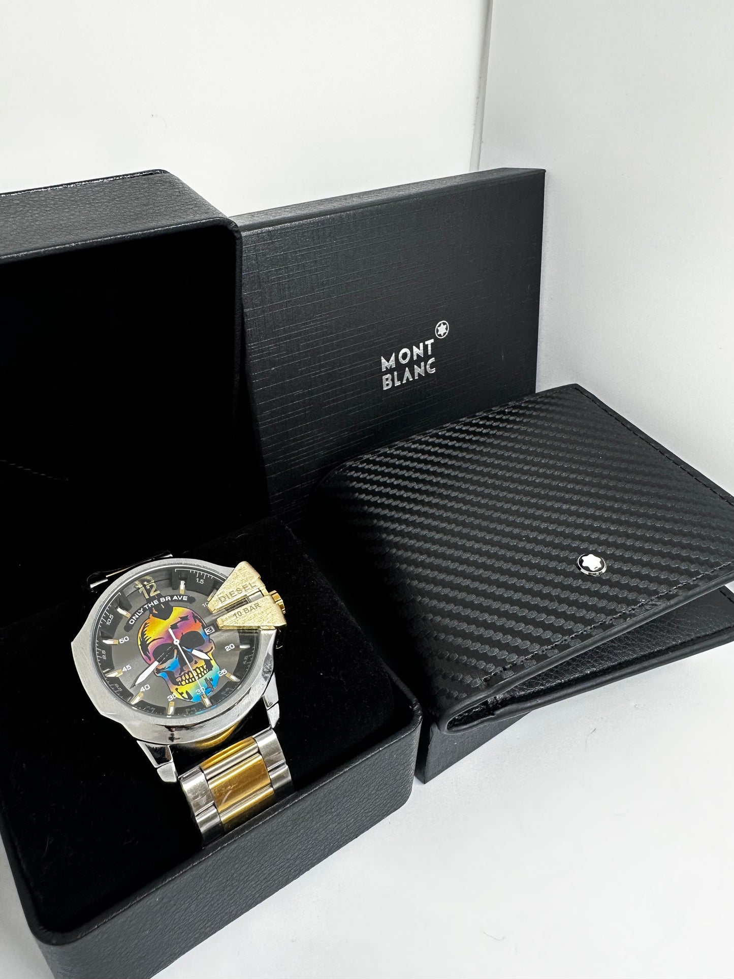 Reloj Dissel + Billtera MontBlanc. RDB06